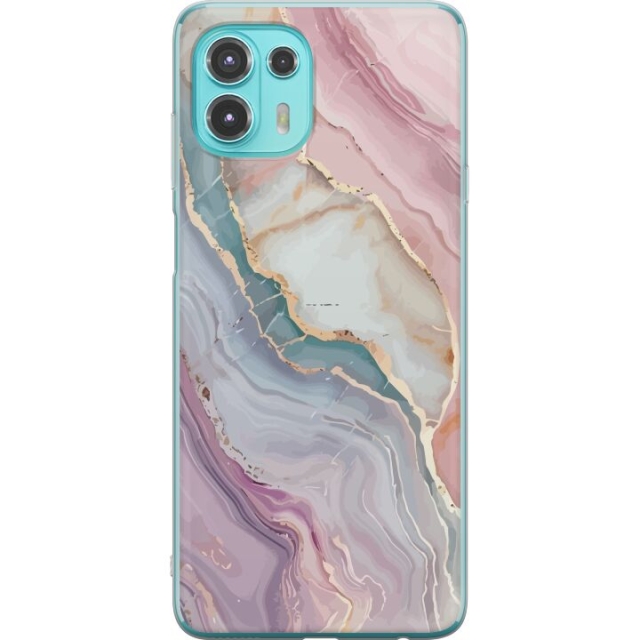 Mobile case for Motorola Edge 20 Lite with Marble design
