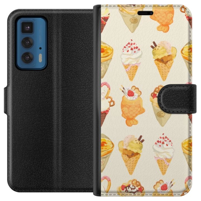 Wallet case for Motorola Edge 20 Pro with Glassy design