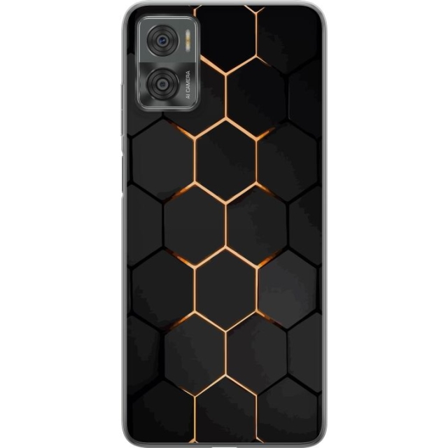 Mobile case for Motorola Moto E22i with Luxurious Pattern design