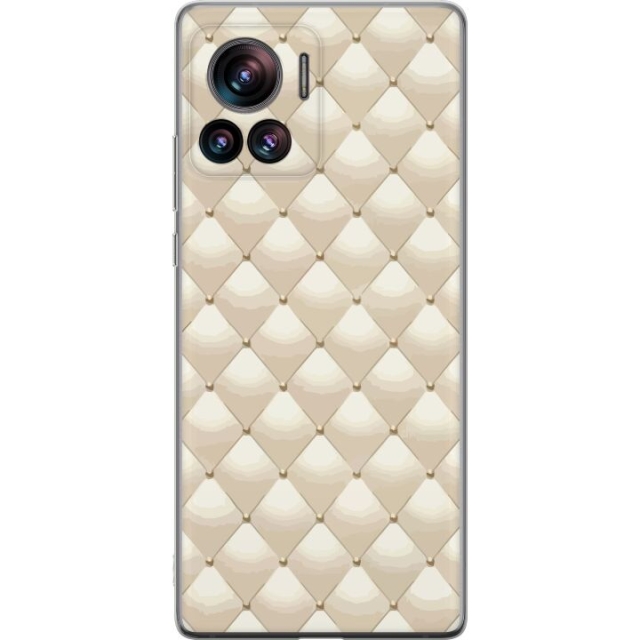 Mobile case for Motorola Edge 30 Ultra with Gold shine design