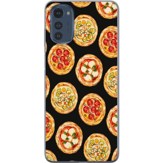 Mobile case for Motorola Moto E32s with Pizza design