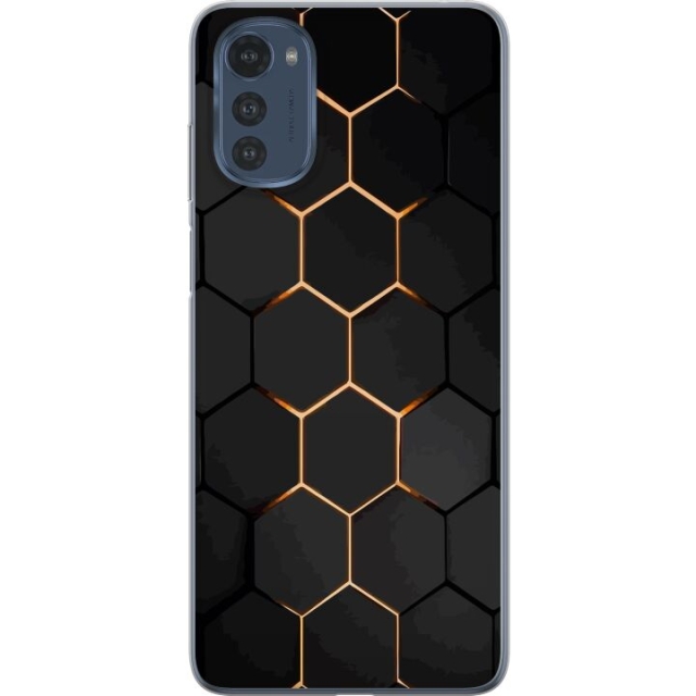 Mobile case for Motorola Moto E32s with Luxurious Pattern design