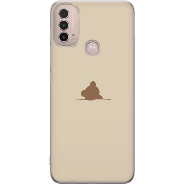 Mobile case for Motorola Moto E40 with Nalle design