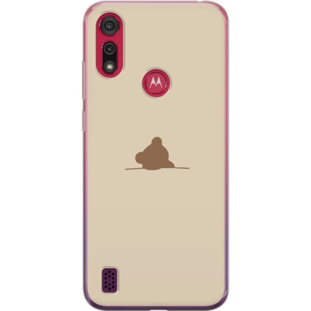 Mobile case for Motorola Moto E6s (2020) with Nalle design