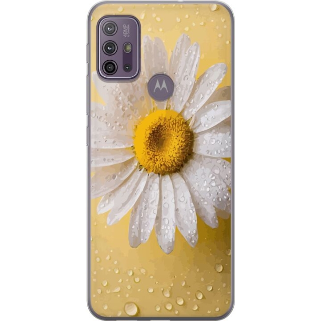 Mobile case for Motorola Moto G10 with Porslinsblomma design
