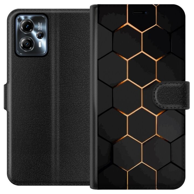 Wallet case for Motorola Moto G13 with Luxurious Pattern design