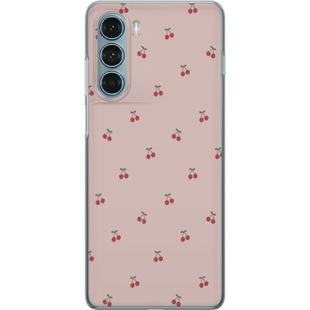 Mobile case for Motorola Moto G200 5G with Cherry design