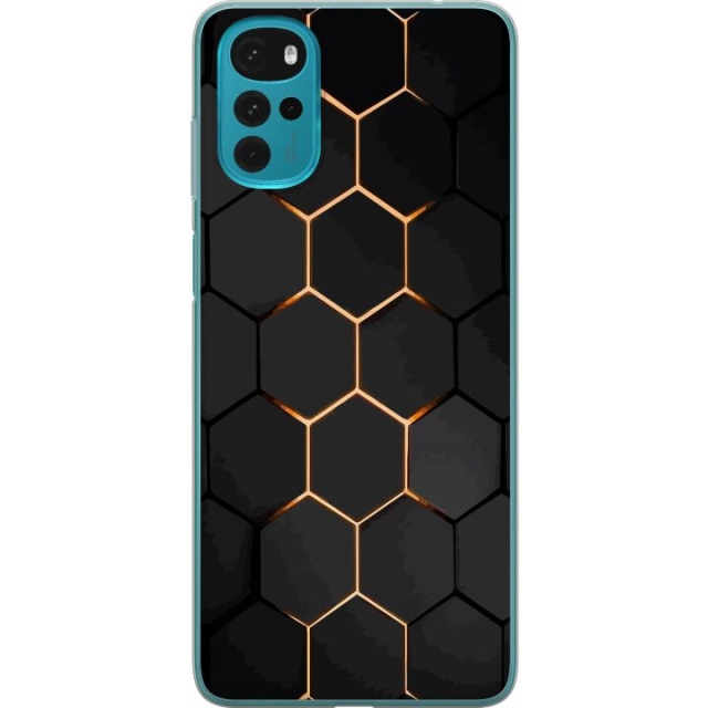 Mobile case for Motorola Moto G22 with Luxurious Pattern design