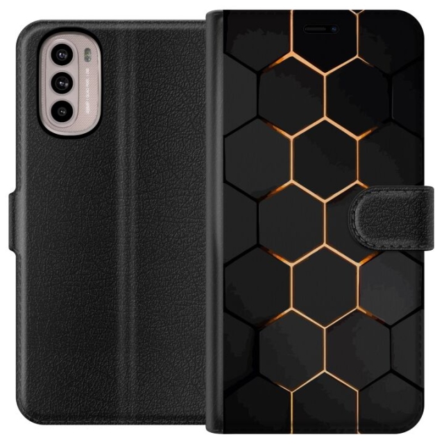 Wallet case for Motorola Moto G41 with Luxurious Pattern design