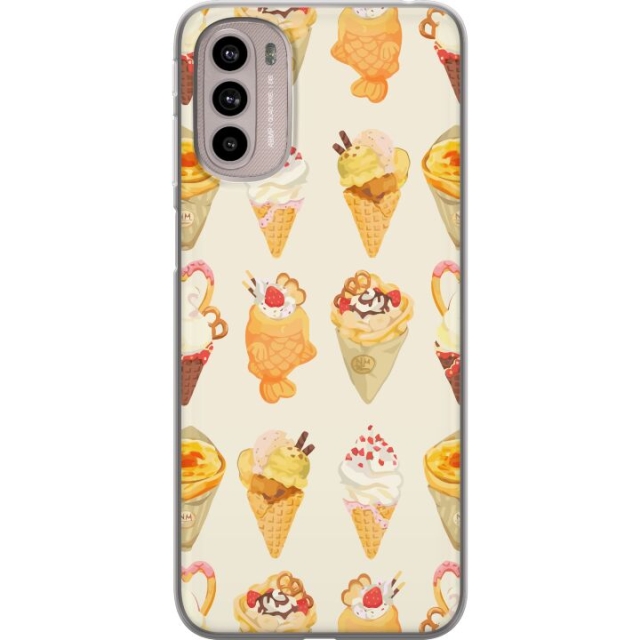 Mobile case for Motorola Moto G41 with Glassy design