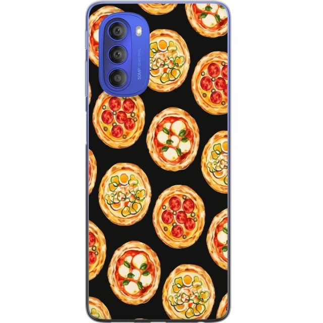 Mobile case for Motorola Moto G51 5G with Pizza design