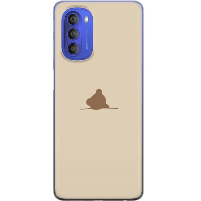 Mobile case for Motorola Moto G51 5G with Nalle design