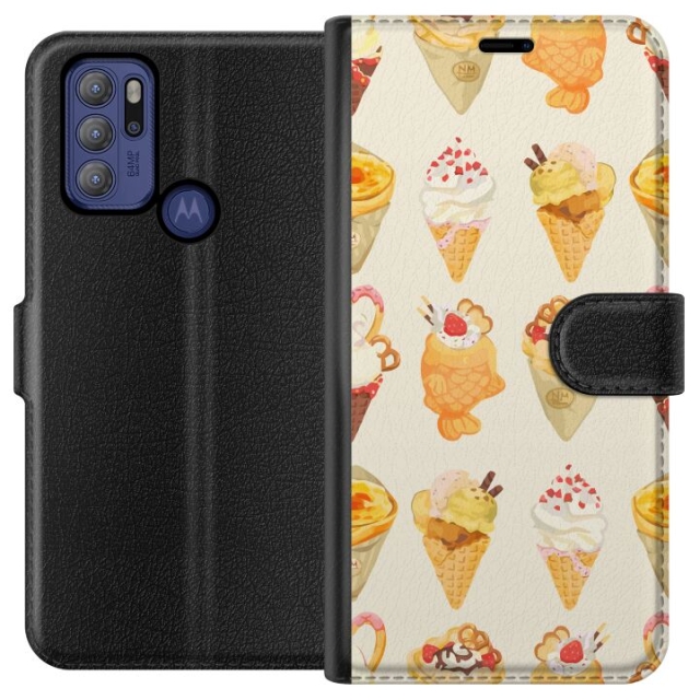 Wallet case for Motorola Moto G60S with Glassy design