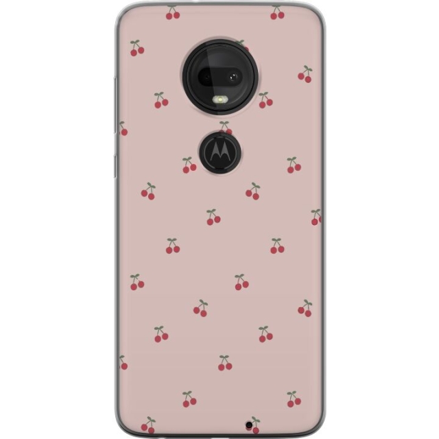Mobile case for Motorola Moto G7  with Cherry design