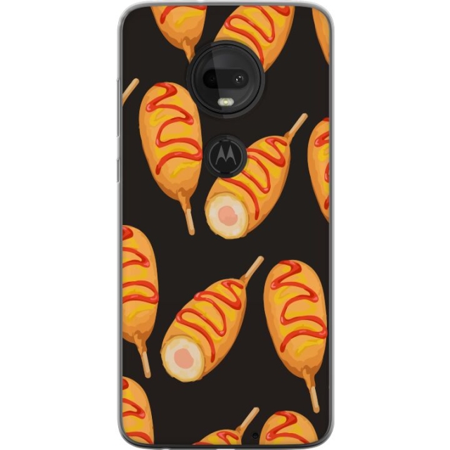 Mobile case for Motorola Moto G7  with Chicken drumstick design