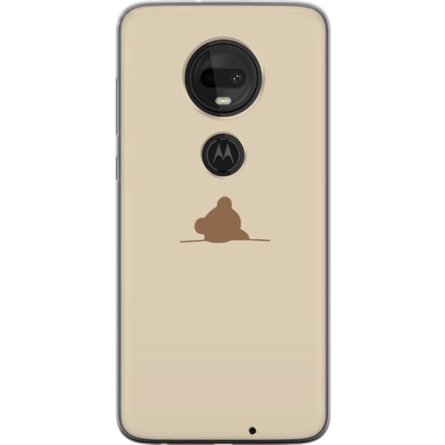 Mobile case for Motorola Moto G7  with Nalle design