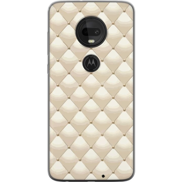 Mobile case for Motorola Moto G7  with Gold shine design