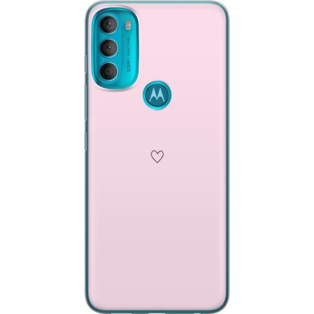 Mobile case for Motorola Moto G71 5G with Heart design