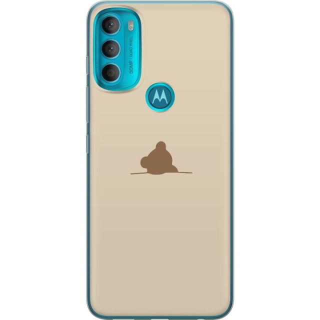 Mobile case for Motorola Moto G71 5G with Nalle design