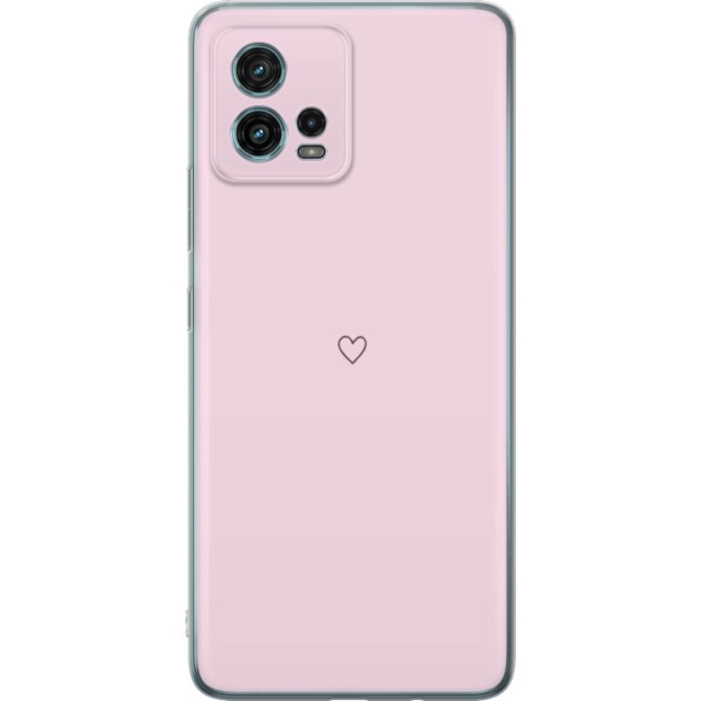 Mobile case for Motorola Moto G72 with Heart design