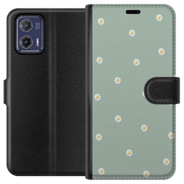 Wallet case for Motorola Moto G73 with Priest
