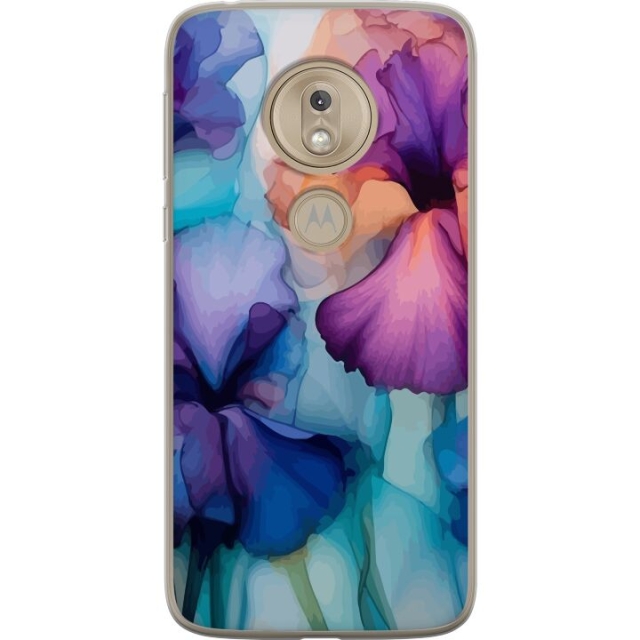 Mobile case for Motorola Moto G7 Play with Magical flowers design