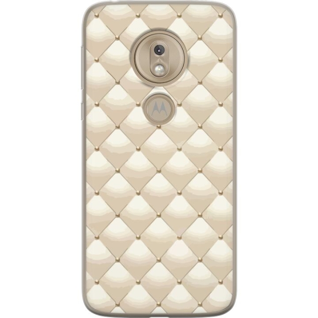 Mobile case for Motorola Moto G7 Play with Gold shine design