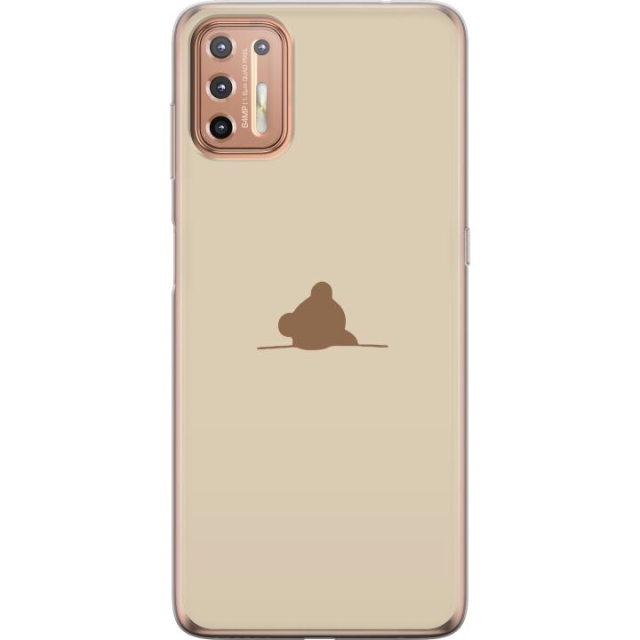Mobile case for Motorola Moto G9 Plus with Nalle design