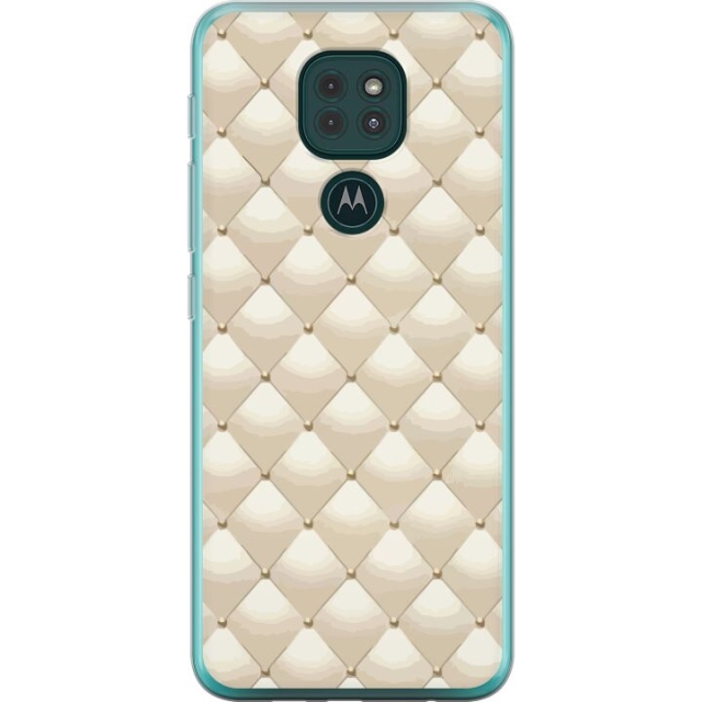 Mobile case for Motorola Moto G9 Play with Gold shine design