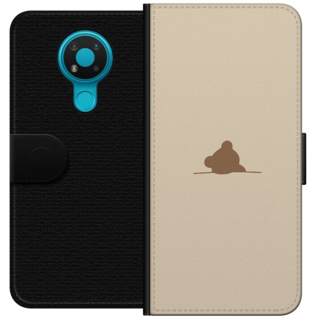 Wallet case for Nokia 3.4 with Nalle design