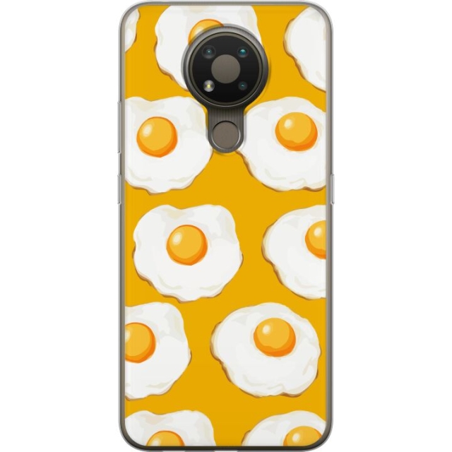 Mobile case for Nokia 3.4 with Fried egg design