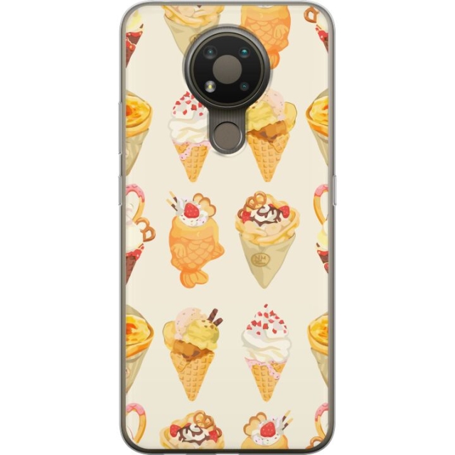 Mobile case for Nokia 3.4 with Glassy design