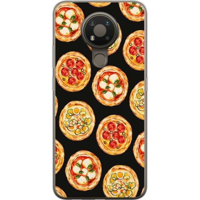 Mobile case for Nokia 3.4 with Pizza design