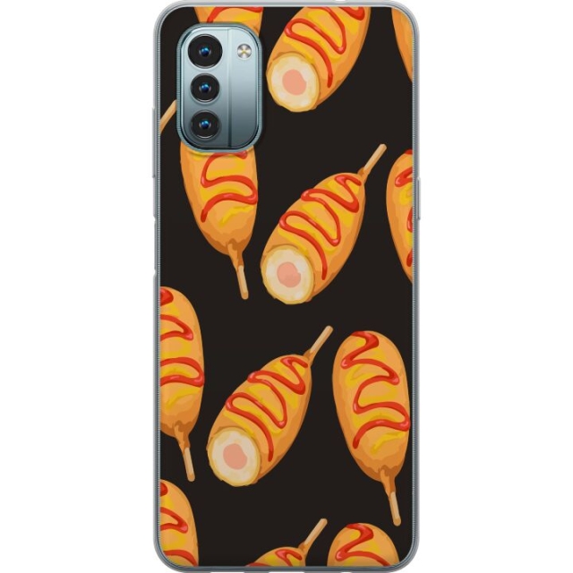 Mobile case for Nokia G11 with Chicken drumstick design