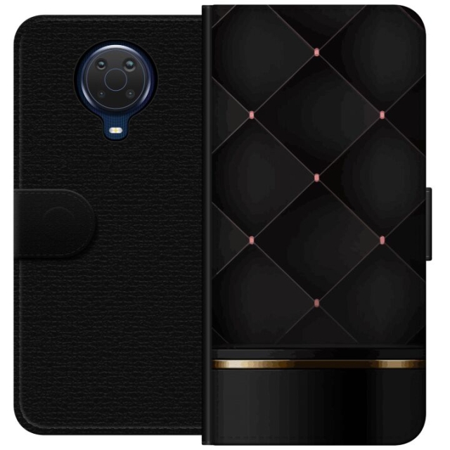Wallet case for Nokia G20 with Luxury line design