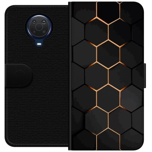 Wallet case for Nokia G20 with Luxurious Pattern design