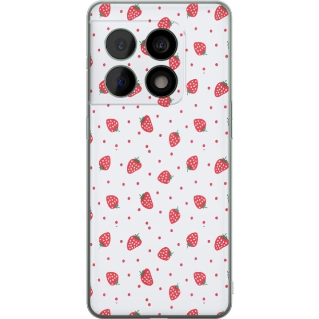 Mobile case for OnePlus 10 Pro with Strawberries design