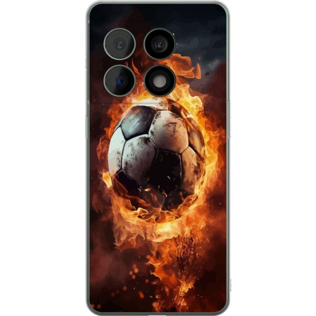 Mobile case for OnePlus 10 Pro with Football design