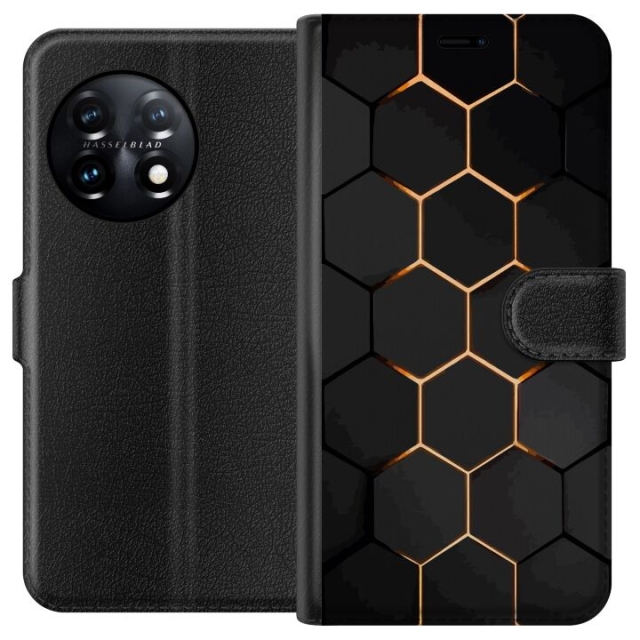 Wallet case for OnePlus 11 with Luxurious Pattern design