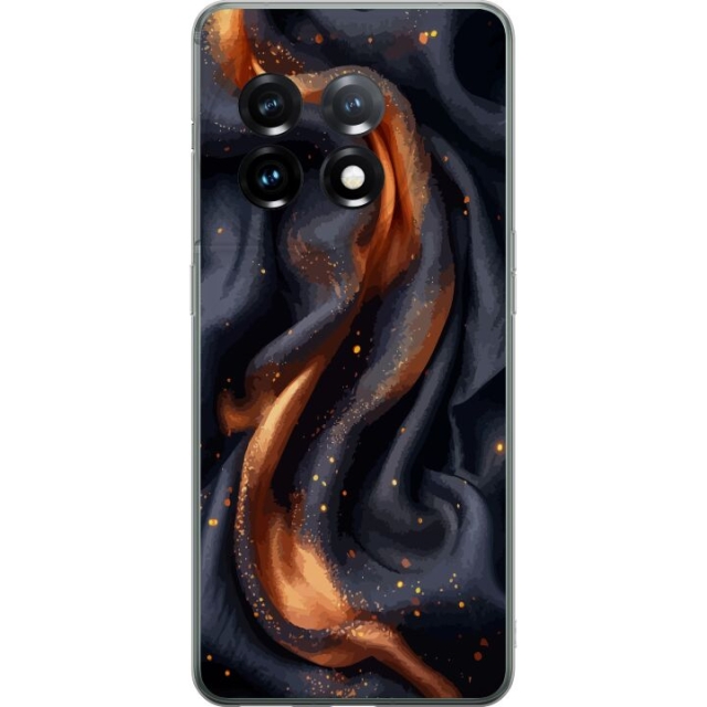 Mobile case for OnePlus 11 with Fiery silk design
