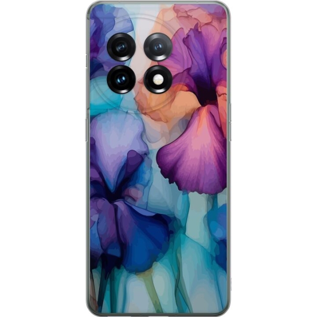 Mobile case for OnePlus 11 with Magical flowers design
