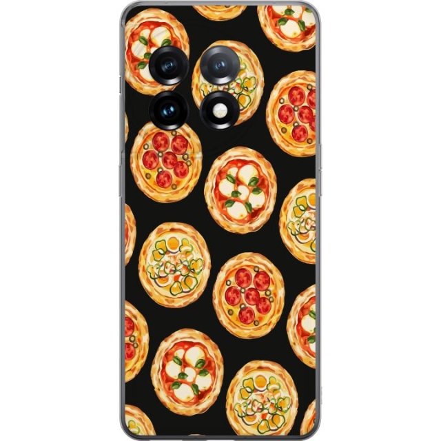 Mobile case for OnePlus 11R with Pizza design