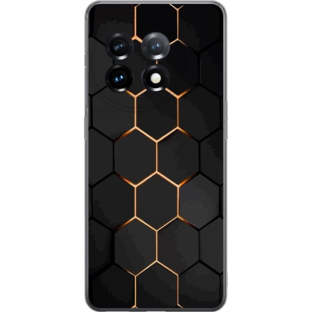 Mobile case for OnePlus 11R with Luxurious Pattern design
