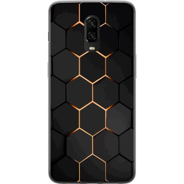 Mobile case for OnePlus 6T with Luxurious Pattern design