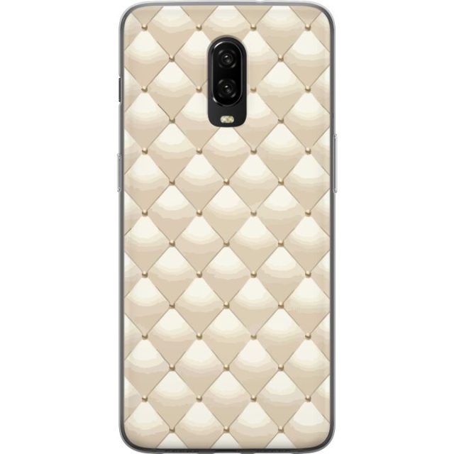 Mobile case for OnePlus 6T with Gold shine design