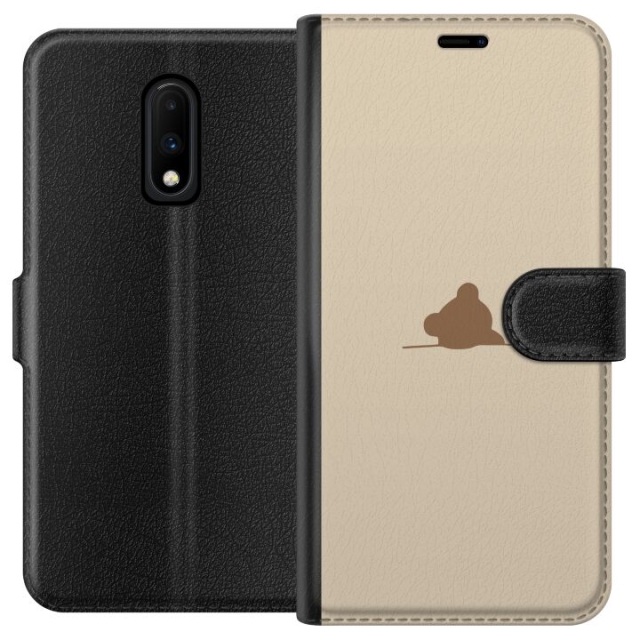 Wallet case for OnePlus 7 with Nalle design