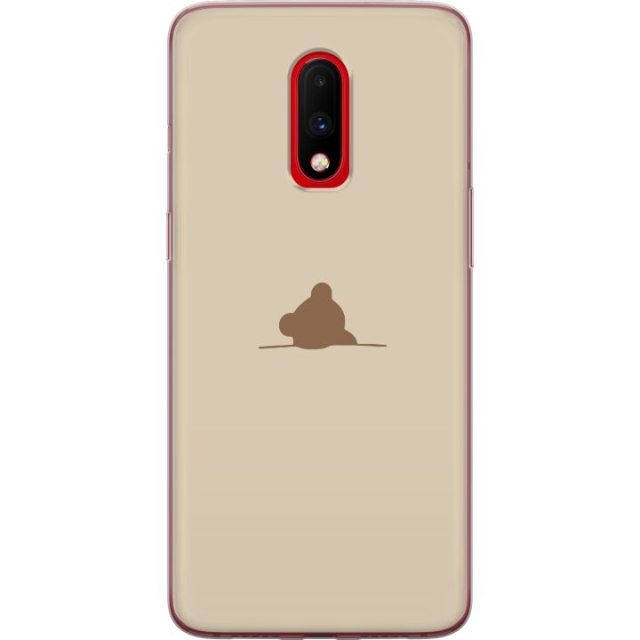 Mobile case for OnePlus 7 with Nalle design