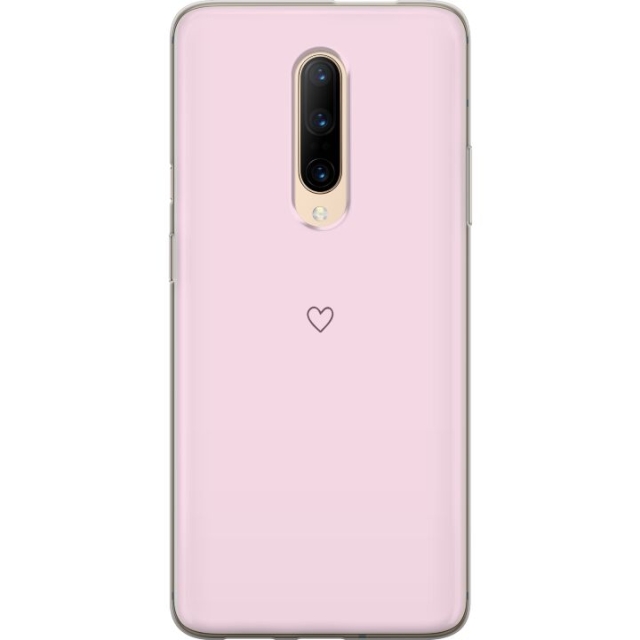 Mobile case for OnePlus 7 Pro with Heart design