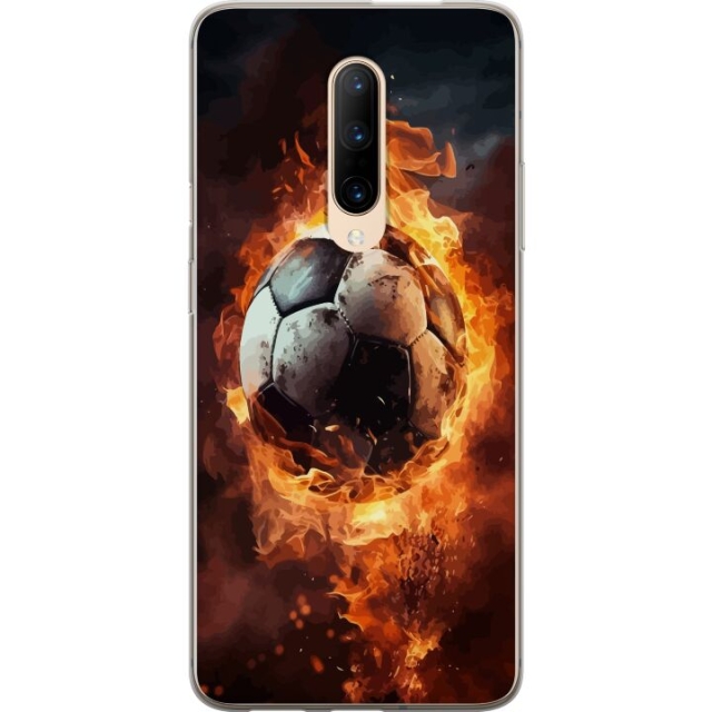Mobile case for OnePlus 7 Pro with Football design