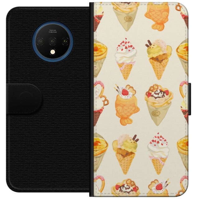 Wallet case for OnePlus 7T with Glassy design